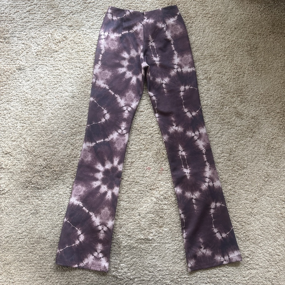 I AM GIA Evie pants Tie-Dye Brown NWOT - Picture 3 of 3